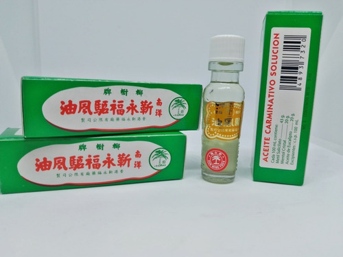 Aceite Carminativo Chino 3 Ml