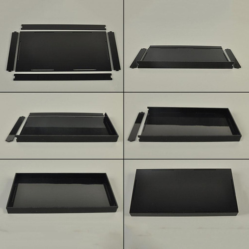 Caja De Exhibición De Acrílico Transparente De 2 Piezas,