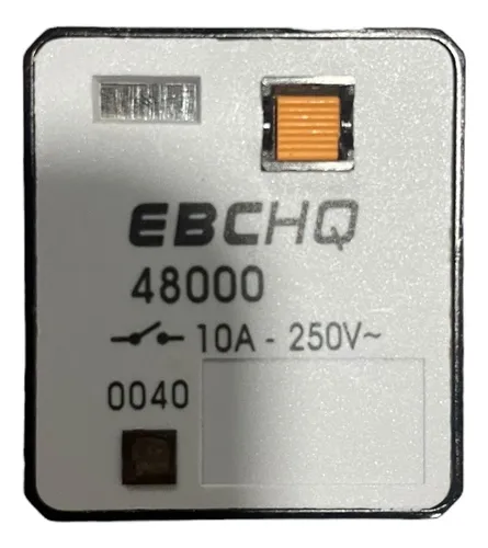 Relé De Base Redonda De 8 Pines R 48000 220v Ebc+ Base 8p