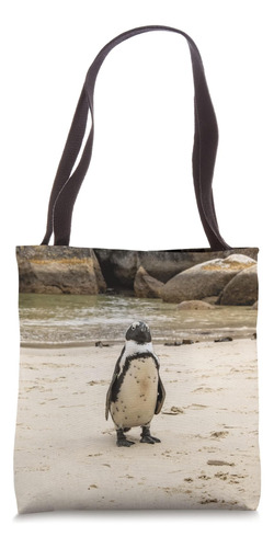 Bolsa De Tela Con Forma De Pingüino Sudafricano