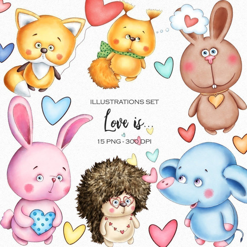 Cliparts Imagenes Png Animales Amor Is27