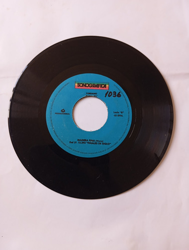 Vinilo Single De Yordano -- Madera Fina ( H63 (Usado)