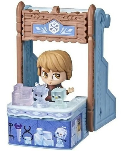 Playset 2 En 1 - Kristoff Frozen Paseos En Coche Twirlabouts