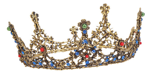 Diadema Vintage Y Coronas Para Mujer, Tiara Nupcial