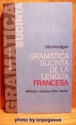 Libro Gramatica Sucinta De La Lengua Francesa