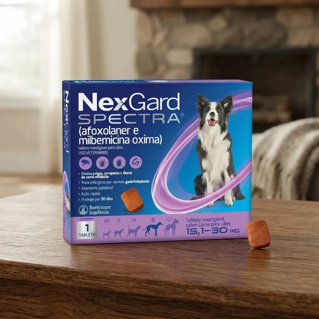 Antipulgas E Carrapatos Nexgard Spectra 15 A 30kg
