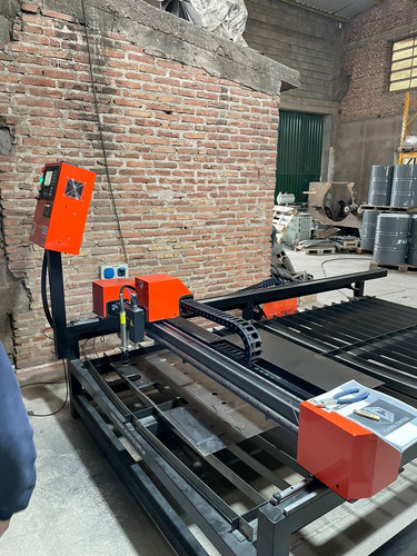 Pantografo Plasma Cnc Con Fuente Plasma Incluida