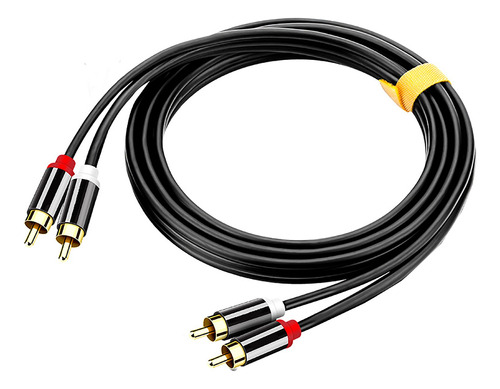 Cable De Señal De Audio Hi Fi Copper Stereo 2 × Rca A 2 × Rc