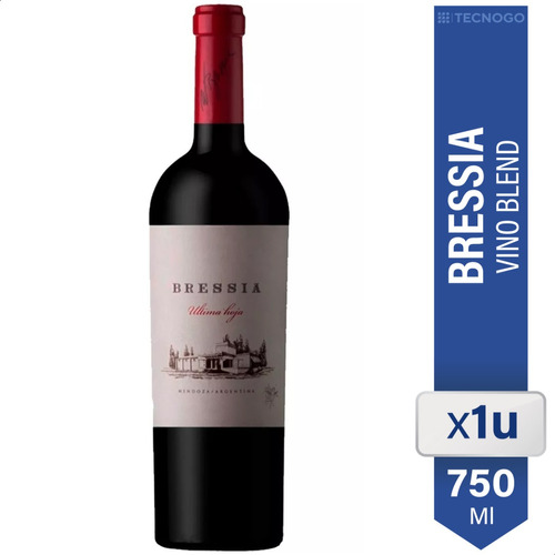 Vino Bressia Última Hoja Blend 750ml 