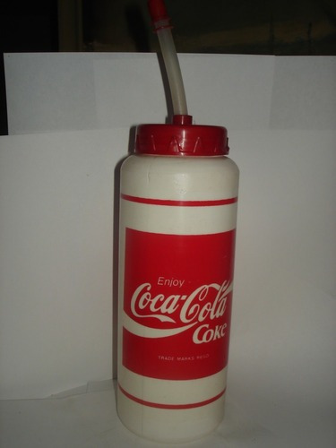 Envase Coca Cola Coke Con Pitillo Perfecto Estado