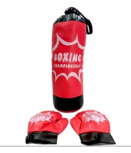 Saco De Boxeo Infantil + Guantes De Boxeo