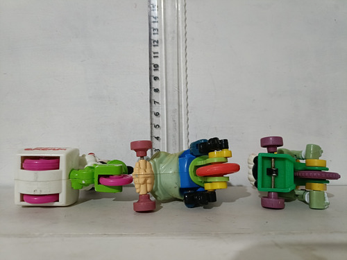 Figuras Plástico Animaniacs Wakko Yakko Dot Mc Donald's (Usado)