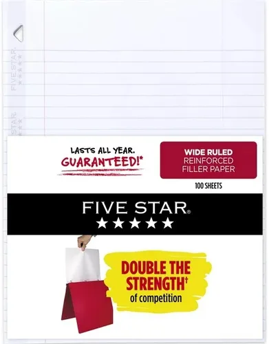 comprar Hojas Para Carpeta Una Linea Cuaderno Ponchada 100 Unidades