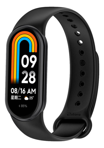 Correa Compatible Con Xiaomi Mi Band 8 Negro