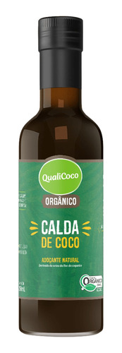 Calda De Coco Qualicoco Orgânico 250ml Frasco