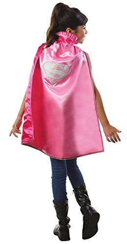 Disfraz Dc Superhéroes Supergirl Deluxe Niño Capa Dis...