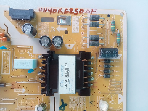 Fuente Poder: Samsung Un40k6250af (Usado)