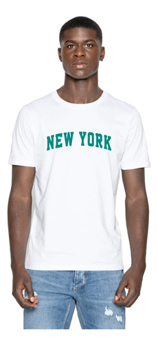 Camiseta Remera New York Hombre 