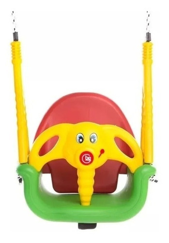 Imagen 3 de 4 de Hamaca Colgable Elefantito Bebe Niño 1-7 Años Juguete
