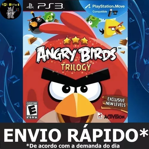 Jogo Angry Birds Trilogy PlayStation 3 Activision com o Melhor Preço é no  Zoom