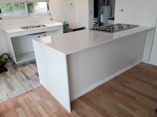 Mesada Silestone White Storm, Cocina - Forma Y Diseño
