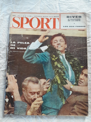 Sport Suplemento El Grafico N° 20 Año 1966