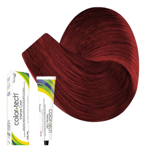 Color Tech Tinte Cabello Tono Fantasía Rojo Tubo 90g