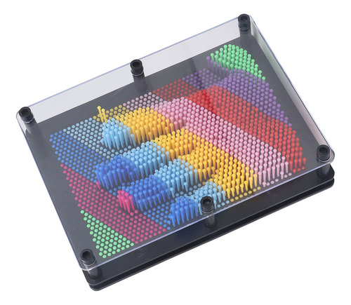 Juguete Sensorial Black Pin Art, Juego De Escultura 3d De Me