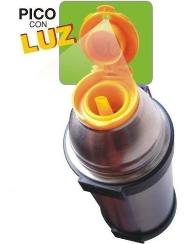 Imagen 3 de 8 de Tapa Pico Tapon Cebador Con Luz Termo Para Stanley
