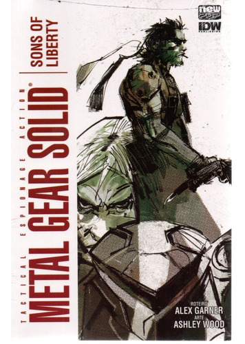 Metal Gear Solid Sons Of Liberty Idw - Bonellihq Cx340 H21