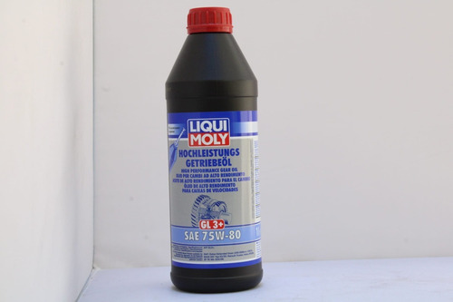 Valvulina Liqui Moly Gl3+ 75w80 1l Sintética Hc