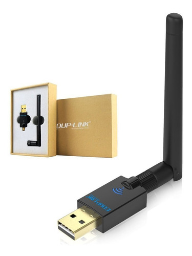 Adaptador Ca Wifi 600 Mbps Inalambrico Usb Correa Dual 5g Xp