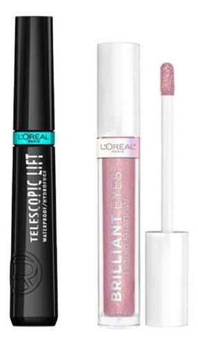 L'oréal París Kit De Maquillaje Ojos Brilliantes: Máscara De