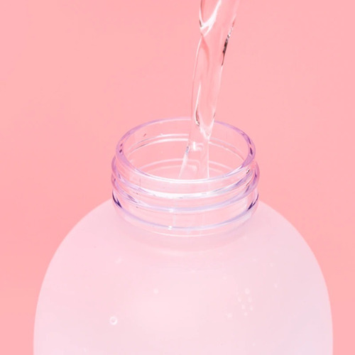 Imagen 7 de 8 de Termo Botella Contenedor De Agua Osos Tapa Con Popote 1 L