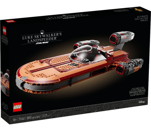 Lego Star Wars 75341 - Luke Skywalkers Landspeeder Quantidade De Peças 1890