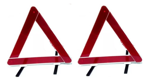 Balizas Reglamentaria Para Auto Triangular Reflectivas Par