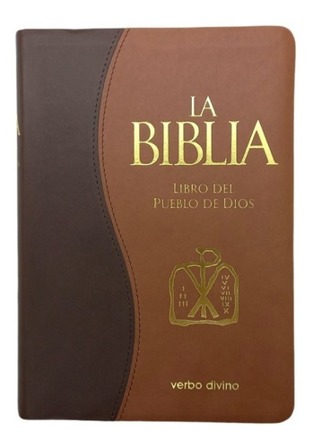 La Biblia Libro Del Pueblo De Dios Tapa Cuero Bitono
