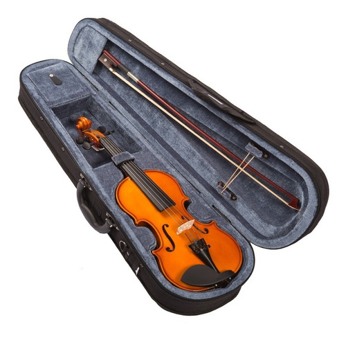 Violin De Estudio 1/4 Valencia Con Arco Y Estuche V160 1/4