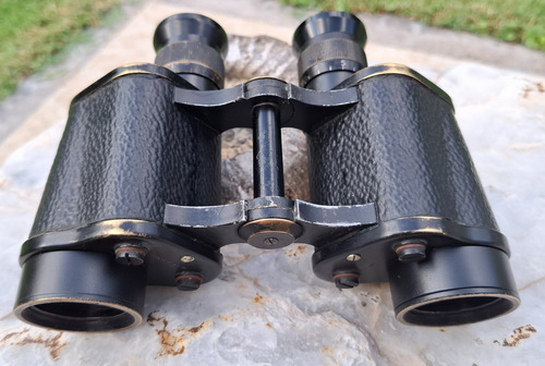 Binocular Militar 6x30 Optal Ejército Guerra De Malvinas Negro (Usado)