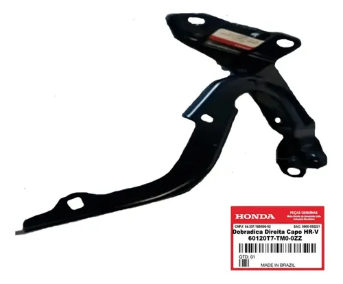 Dobradiça Braço Capo Direito Hrv 16/22 60120t7tm00zz