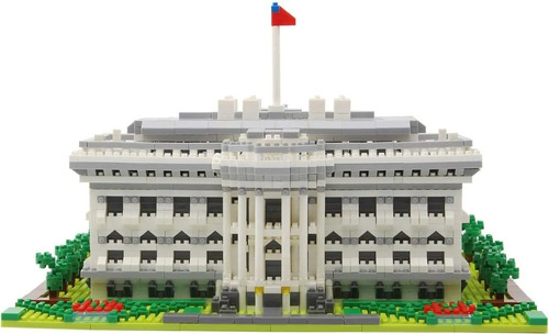 Set Construcción White House 3d Piezas Caja