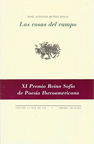 Libro Las Cosas Del Campo  De Munoz Rojas Jose Ant