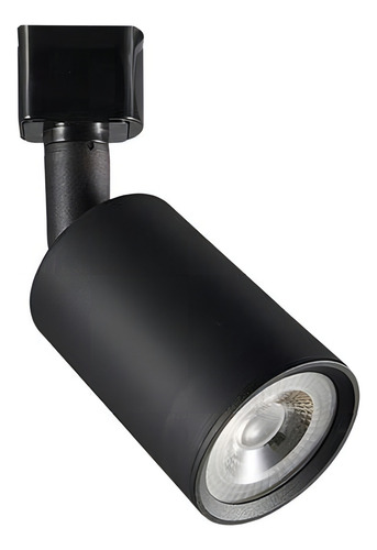 Spot Led Para Trilho Preto 7w 3.000k - Noll 110v/220v