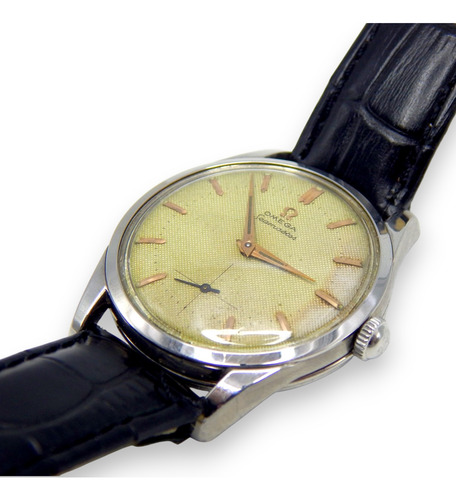 Reloj Omega Seamaster Ref. 2937-2 Calibre 267 (1957) Negro Plateado Caqui (Usado)