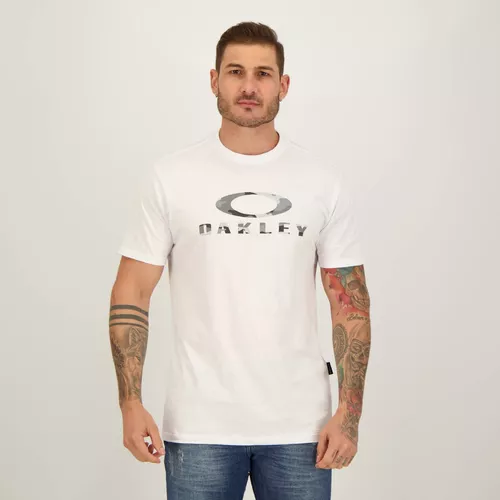 Camiseta Oakley Branca Masculina - Oak Store