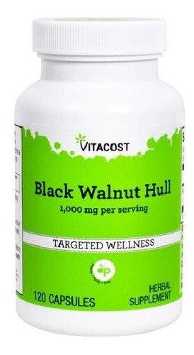 Black Walnut Hull Nogal Negro 120 Capsulas 1000 Mg Vitacost