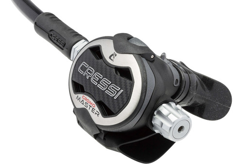 Regulador Cressi Ac25m Master Cromo Proceso Din Para Buceo Color Negro
