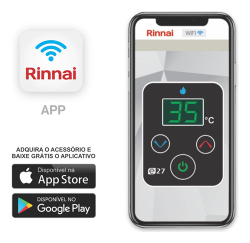 Módulo Wifi Rinnai Para E10, E17, E21, E27, E33 E E43