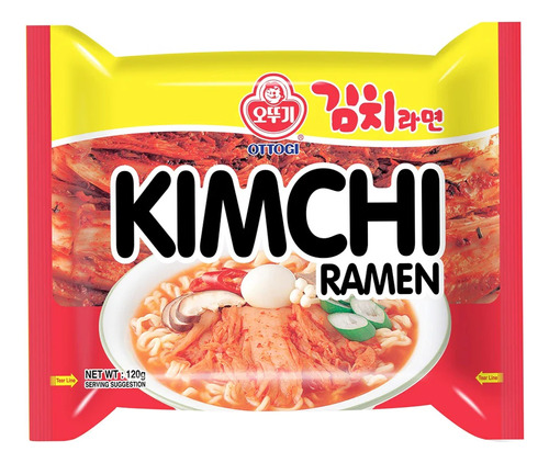 Ramen Coreano Ottogi Kimchi 1 Piezas