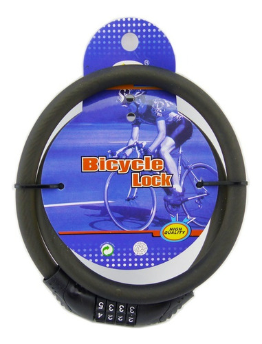 Candado Bicicleta Con Clave Combinación 4 Dígitos Seguro